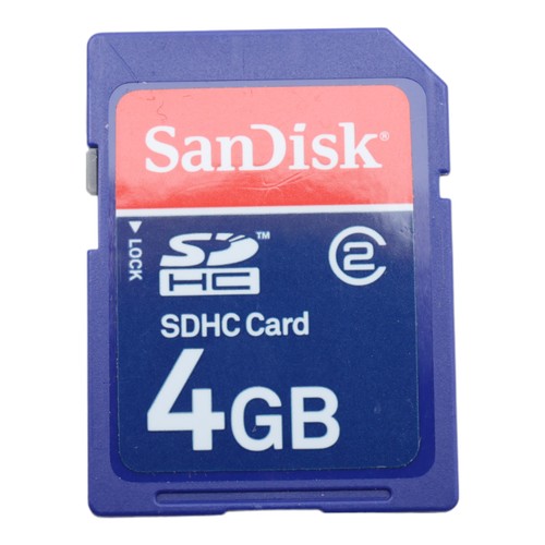 Sandisk sdhc 4 gb - hc,