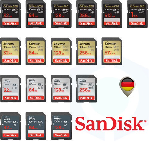Scheda memoria sandisk - memoria, sd
