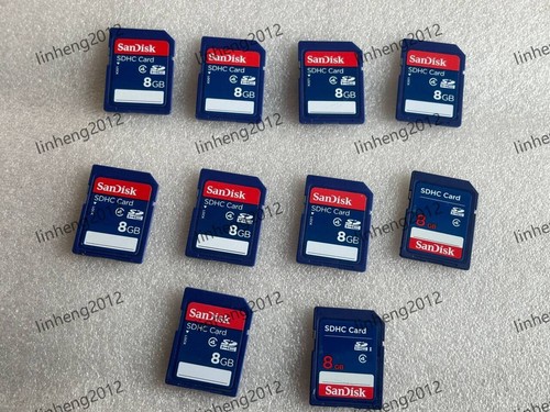 10pcs sandisk sdhc 8gb - sdhc,