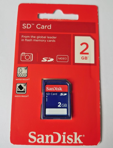 Scheda sandisk 2 g - gb,
