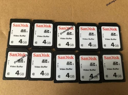 10pcs sandisk 4gb - 10pcs, sdhc