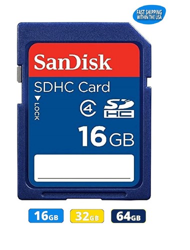 Scheda sandisk 16 gb - sd,