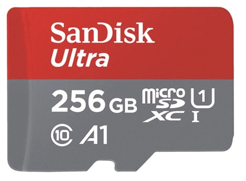 Scheda sandisk ultra 256 gb - sd,
